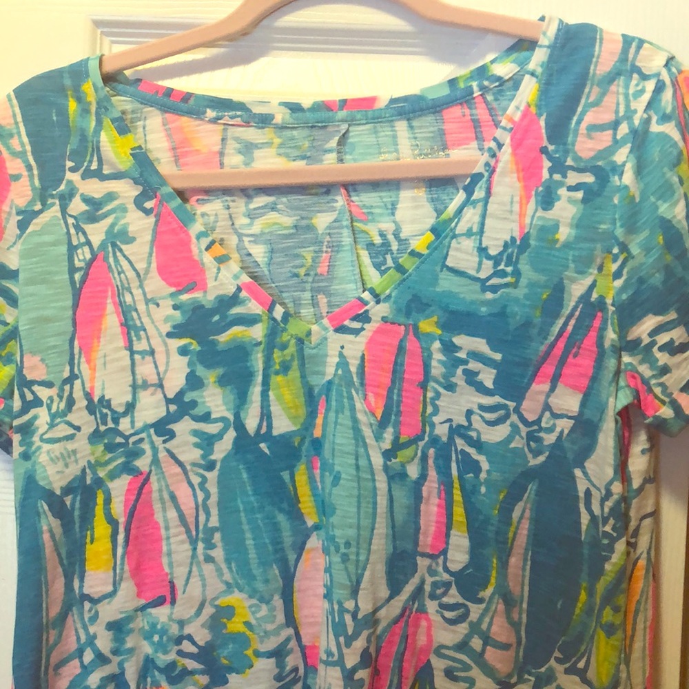 Never been worn Lilly Pulitzer sailboat dress